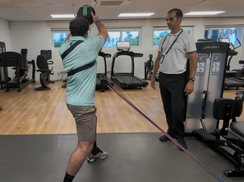 Treino específico para golfe